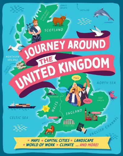 Бумажная книга «Journey Around the United Kingdom», автор Клаудия Мартин - фото №1