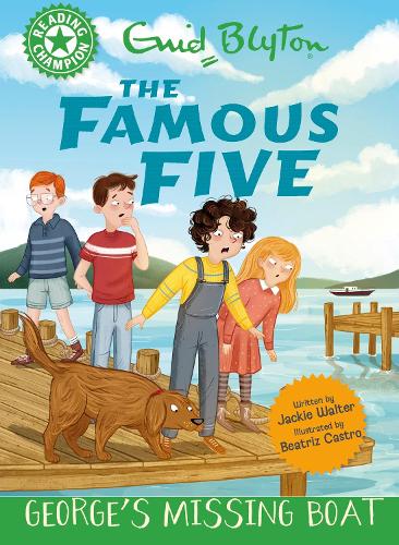 Бумажная книга «Reading Champion: The Famous Five: George's Missing Boat: Green Band 5», автор Джеки Уолтер - фото №1