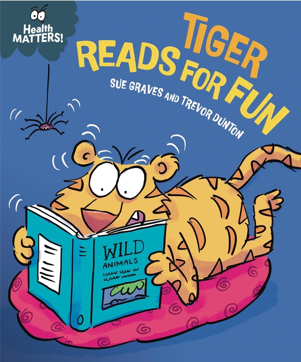 Бумажная книга «Health Matters: Tiger Reads for Fun», автор Сью Грейвс - фото №1