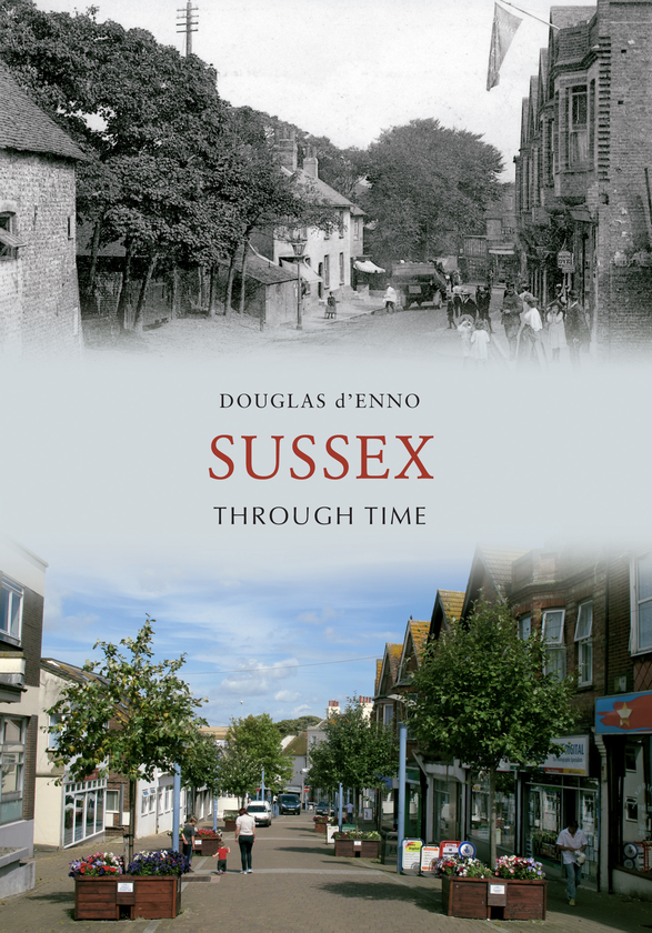 Бумажная книга «Sussex Through Time» - фото №1