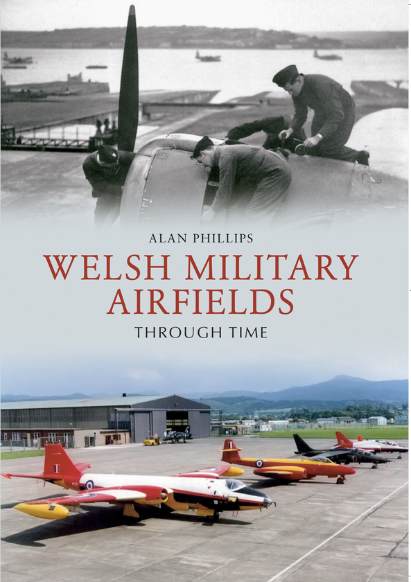 Паперова книга «Welsh Military Airfields Through Time» - фото №1