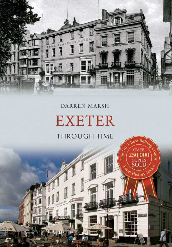 Бумажная книга «Exeter Through Time» - фото №1