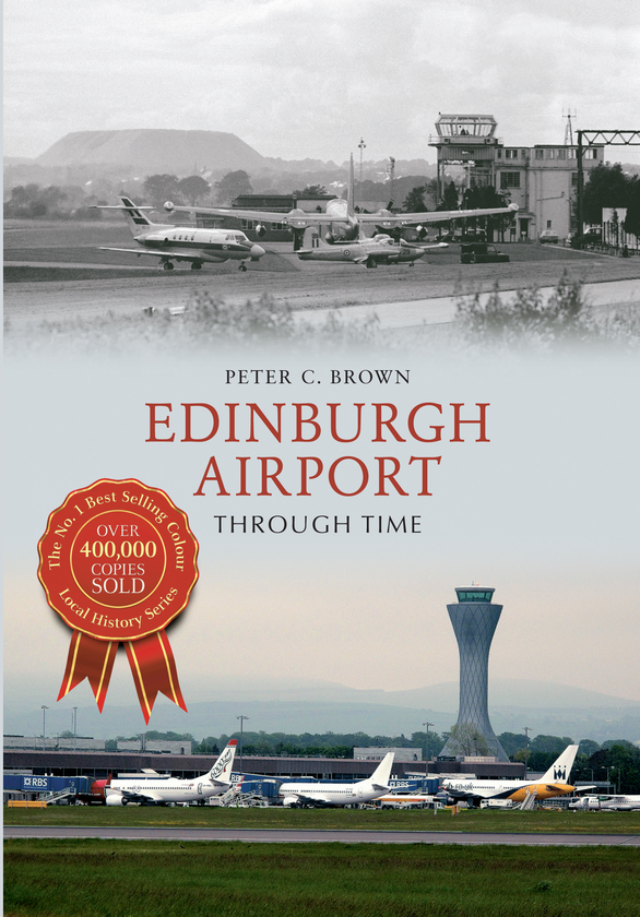 Бумажная книга «Edinburgh Airport Through Time» - фото №1
