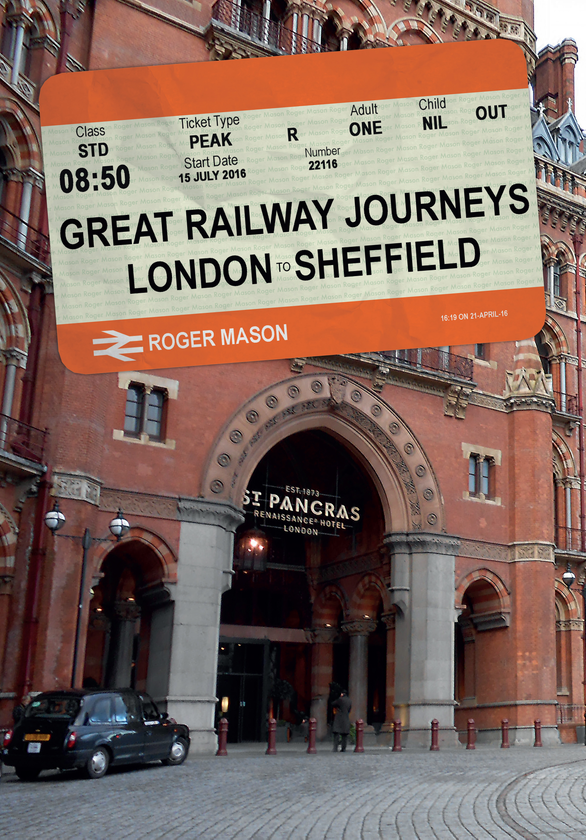 Бумажная книга «Great Railway Journeys: London to Sheffield» - фото №1