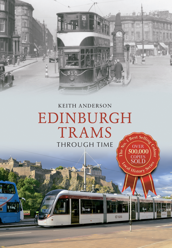 Паперова книга «Edinburgh Trams Through Time» - фото №1