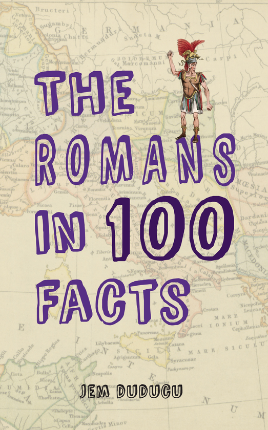 Бумажная книга «The Romans in 100 Facts» - фото №1