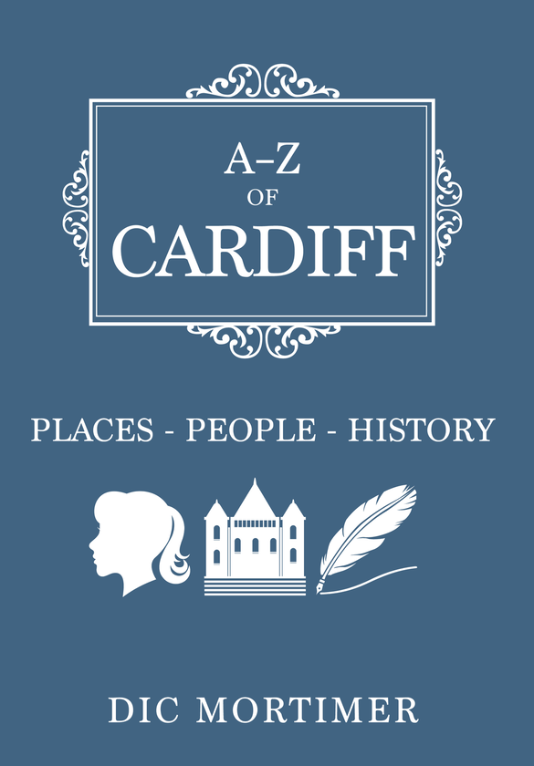 Паперова книга «A-Z of Cardiff» - фото №1