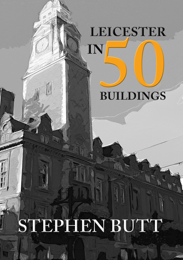 Паперова книга «Leicester in 50 Buildings» - фото №1