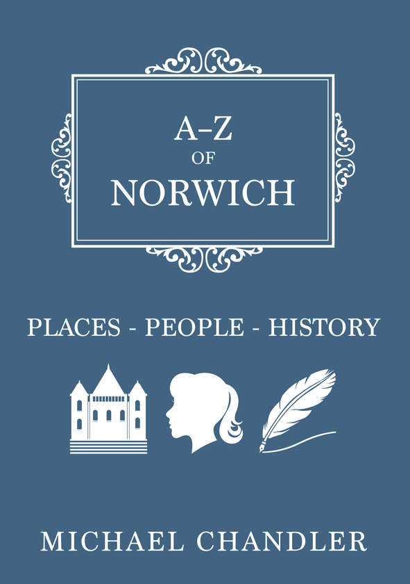 Бумажная книга «A-Z of Norwich» - фото №1