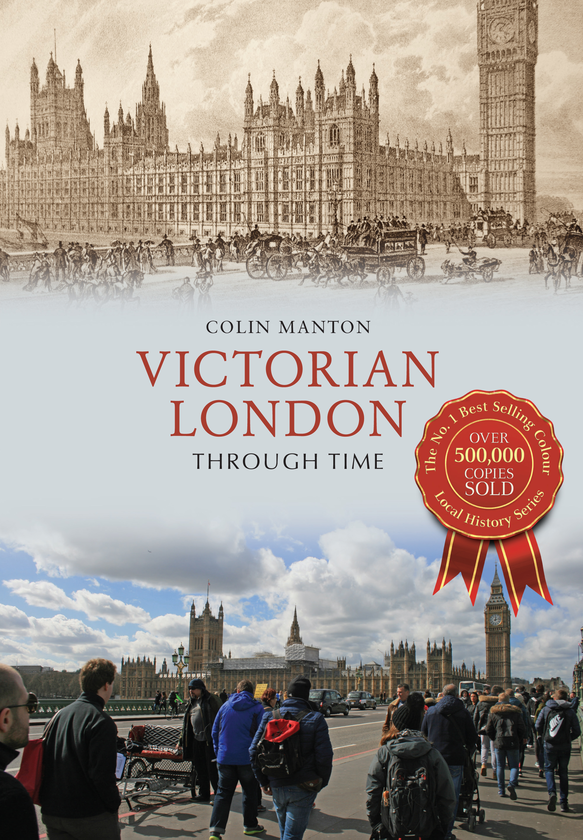 Паперова книга «Victorian London Through Time» - фото №1