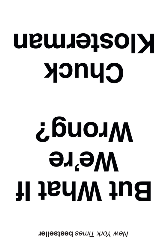 Паперова книга «But What If We're Wrong?» - фото №1