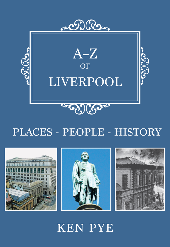 Бумажная книга «A-Z of Liverpool» - фото №1