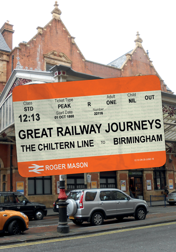 Бумажная книга «Great Railway Journeys: The Chiltern Line to Birmingham» - фото №1