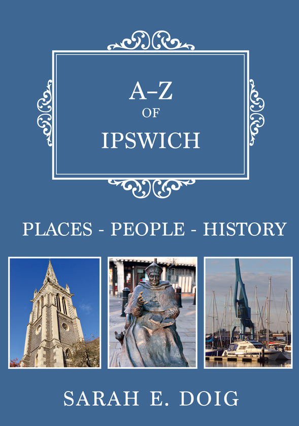 Паперова книга «A-Z of Ipswich» - фото №1