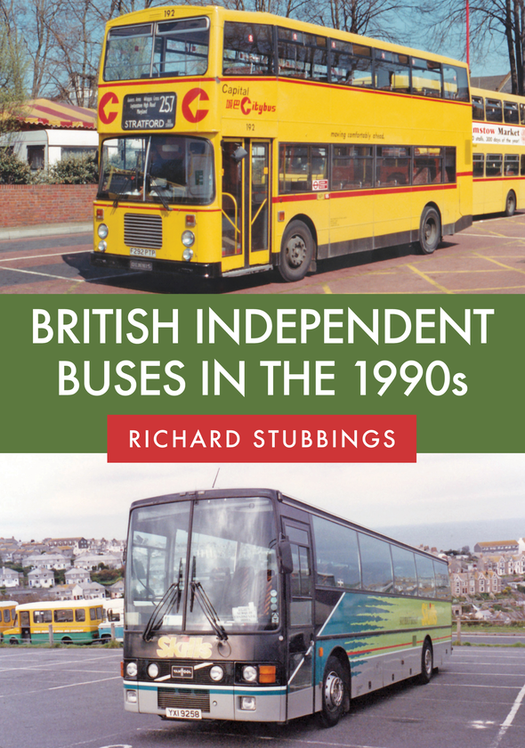Паперова книга «British Independent Buses in the 1990s» - фото №1