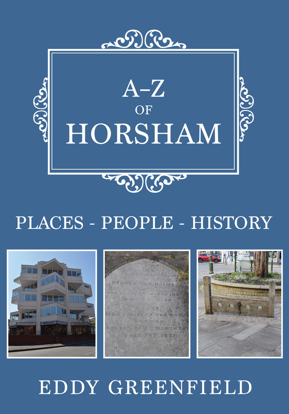 Паперова книга «A-Z of Horsham» - фото №1