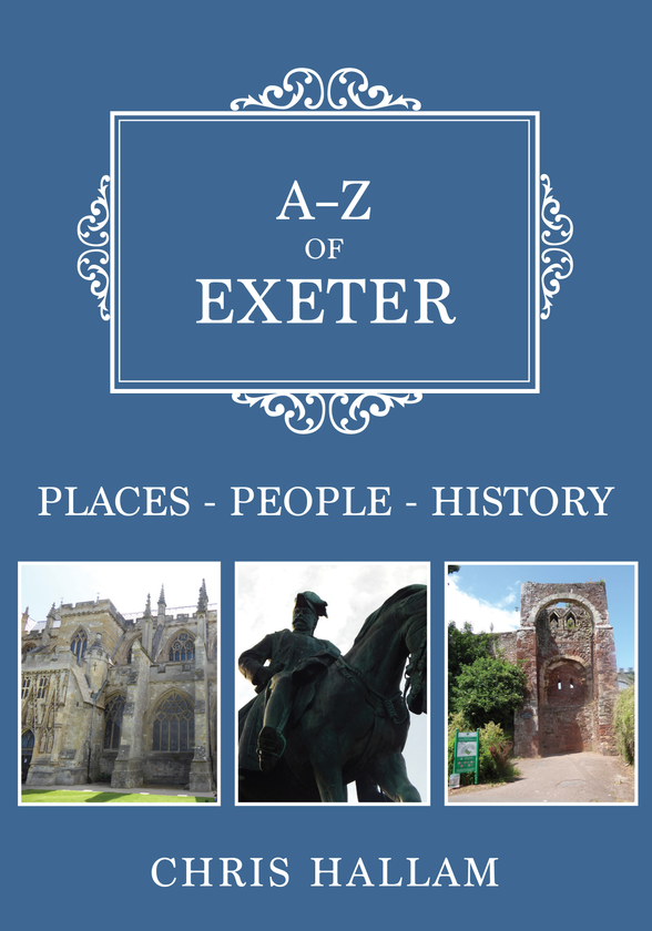 Паперова книга «A-Z of Exeter» - фото №1