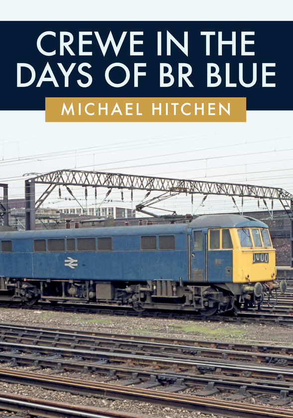 Бумажная книга «Crewe in the Days of BR Blue» - фото №1