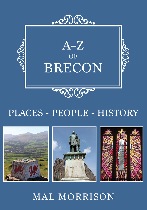 Паперова книга «A-Z of Brecon» - фото №1