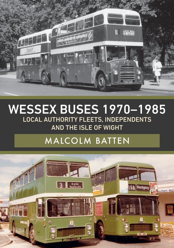 Бумажная книга «Wessex Buses 1970-1985: Local Authority Fleets, Independents and the Isle of Wight» - фото №1