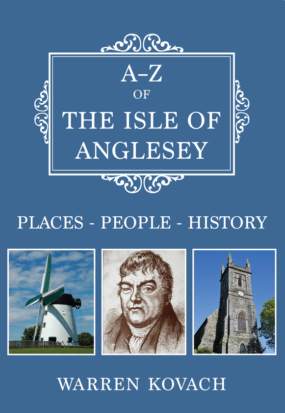 Бумажная книга «A-Z of the Isle of Anglesey» - фото №1