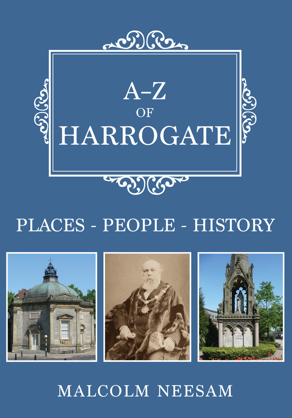 Бумажная книга «A-Z of Harrogate» - фото №1