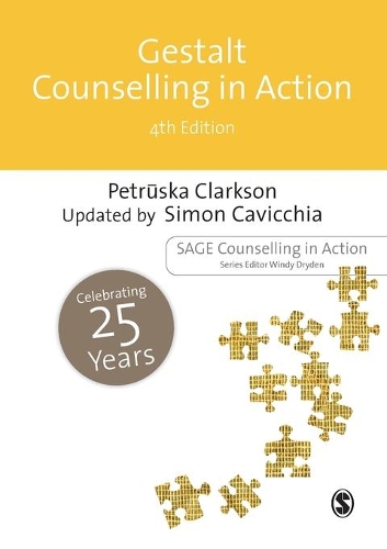 Паперова книга «Gestalt Counselling in Action», авторів Петрушка Кларксон, Саймон Кавіккіа - фото №1
