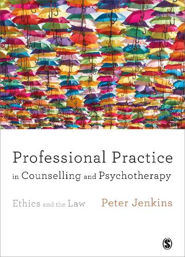 Паперова книга «Professional Practice in Counselling and Psychotherapy: Ethics and the Law», автор Пітер Дженкінс - фото №1