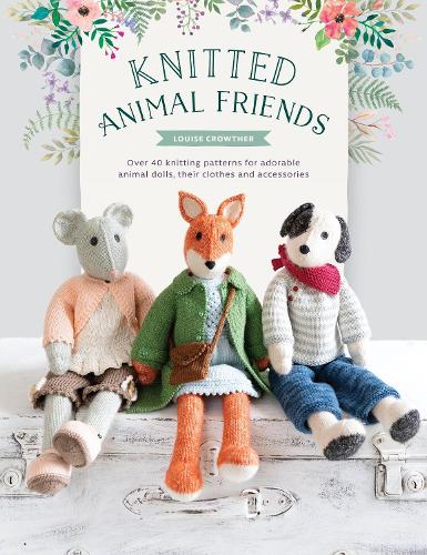 Бумажная книга «Knitted Animal Friends», автор Луиза Кроутер - фото №1