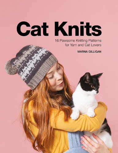 Паперова книга «Cat Knits: 16 Pawsome Knitting Patterns for Yarn and Cat Lovers», автор Марна Гілліган - фото №1