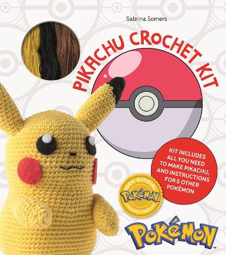 Паперова книга «PokéMon Crochet Pikachu Kit: Kit Includes Materials to Make Pikachu and Instructions for 5 Other PokéMon», автор Сабріна Сомерс - фото №1