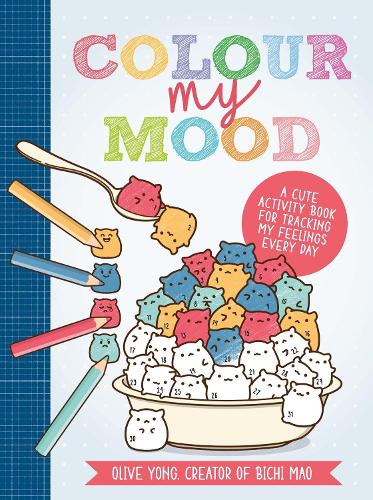Бумажная книга «Colour My Mood: A Cute Activity Book for Tracking My Feelings Every Day», автор Олив Йонг - фото №1