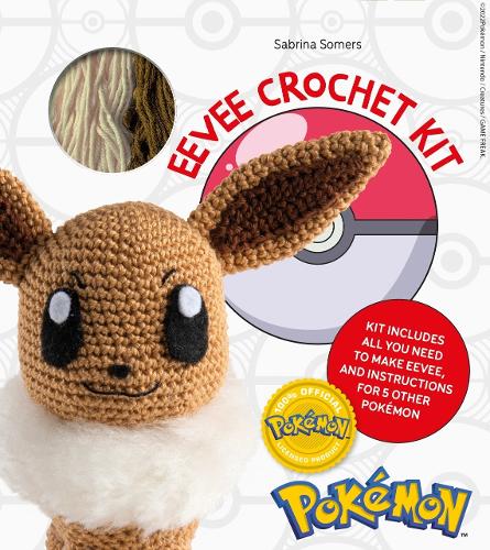 [object Object] «PokéMon Crochet Eevee Kit: Kit Includes Materials to Make Eevee and Instructions for 5 Other PokéMon», автор Сабріна Сомерс - фото №1