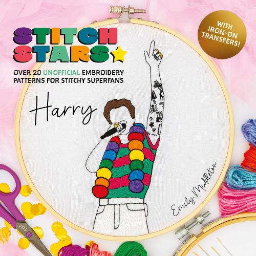Бумажная книга «Stitch Stars: Harry: Over 20 Unofficial Embroidery Patterns  for Stitchy Superfans» - фото №1