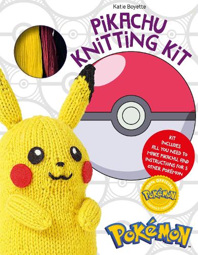 Бумажная книга «PokéMon Knitting Pikachu Kit: Kit Includes All You Need to Make Pikachu and Instructions for 5 Other PokéMon», автор Кэти Бойетт - фото №1