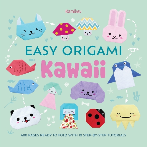[object Object] «Easy Origami Kawaii: 400 Pages Ready to Fold with 10 Step-by-Step Tutorials», автор Kamikey - фото №1