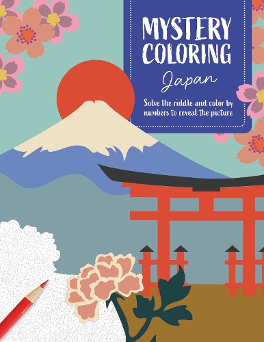 Бумажная книга «Mystery Coloring Japan: Solve the Riddle and Color by Numbers to Reveal the Picture», автор David & Charles Publishing - фото №1