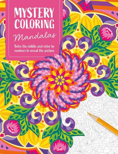 Бумажная книга «Mystery Coloring Mandalas: Solve the Riddle and Color by Numbers to Reveal the Picture», автор David & Charles Publishing - фото №1