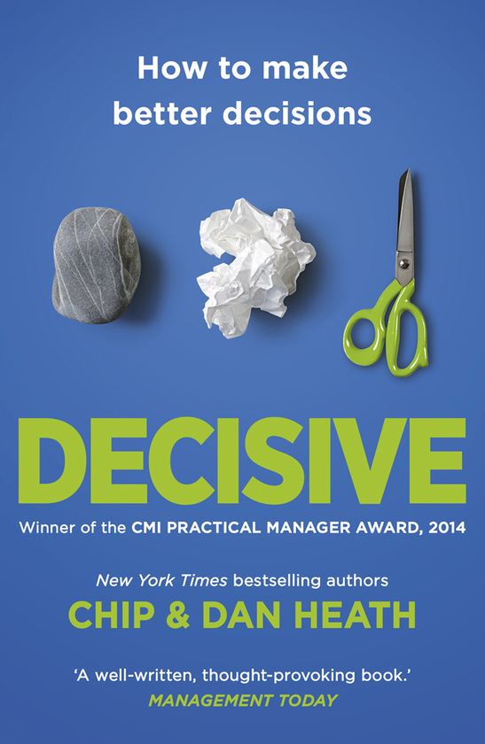 Паперова книга «Decisive», авторів Чіп Гіз, Ден Гіт - фото №1