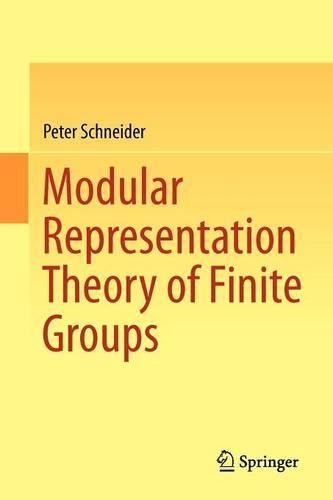 Бумажная книга «Modular Representation Theory of Finite Groups», автор Питер Шнайдер - фото №1