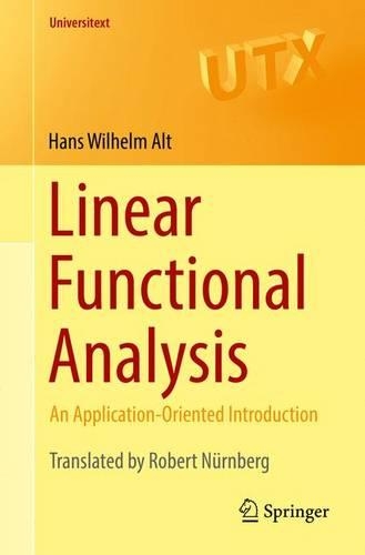 [object Object] «Linear Functional Analysis: An Application-Oriented Introduction», автор Ганс Вільгельм Альт - фото №1