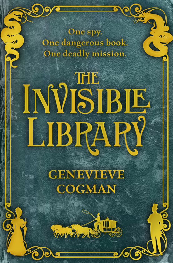 Бумажная книга «The Invisible Library», автор Женевьева Когман - фото №1