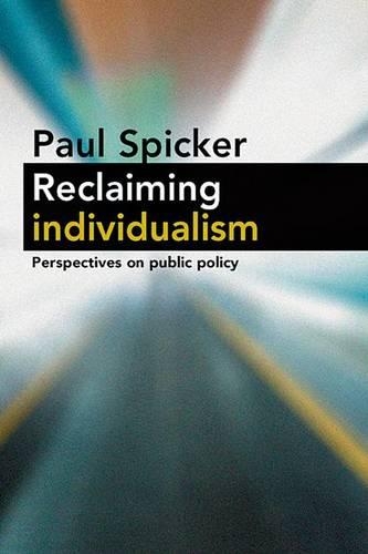 Бумажная книга «Reclaiming Individualism: Perspectives on Public Policy», автор Пол Спикер - фото №1
