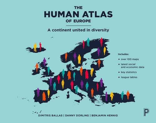 Бумажная книга «The Human Atlas of Europe: A Continent United in Diversity», авторов Бенджамин Хенниг, Дэнни Дорлинг, Димитрис Баллас - фото №1