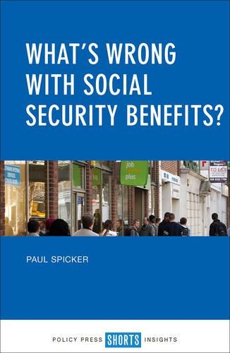 Паперова книга «What’s Wrong with Social Security Benefits?», автор Пол Спікер - фото №1