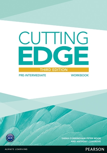 [object Object] «Cutting Edge 3rd Edition Pre-Intermediate Workbook without Key», авторів Ентоні Косгроув, Пітер Моор, Сара Каннінгем - фото №1