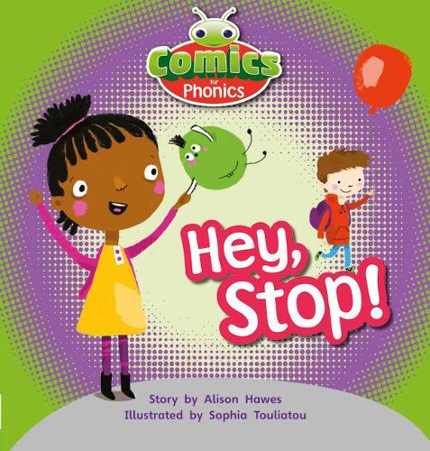Паперова книга «Bug Club Comics for Phonics Reception Phase 1 Set 00 Hey, Stop», автор Елісон Хоз - фото №1