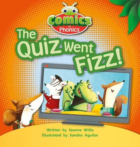 Бумажная книга «Bug Club Comics for Phonics Reception Phase 3 Set 07 The Quiz Went Fizz» - фото №1