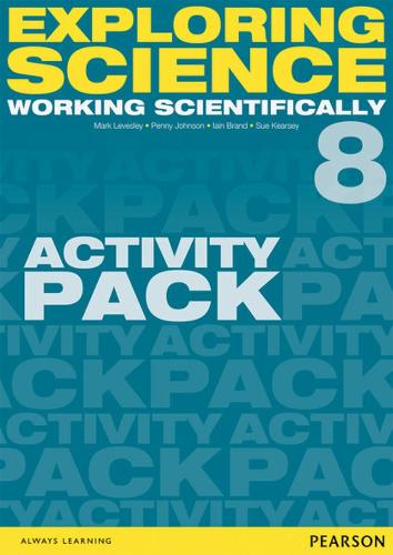 Paper book «Exploring Science: Working Scientifically Activity Pack Year 8», authors Iain Brand, Mark Levesley, P. Johnson, Susan Kearsey - фото №1