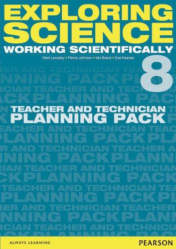 Бумажная книга «Exploring Science: Working Scientifically Teacher & Technician Planning Pack Year 8», авторов Иэн Брэнд, Марк Левесли, П. Джонсон, Сьюзен Кирси - фото №1